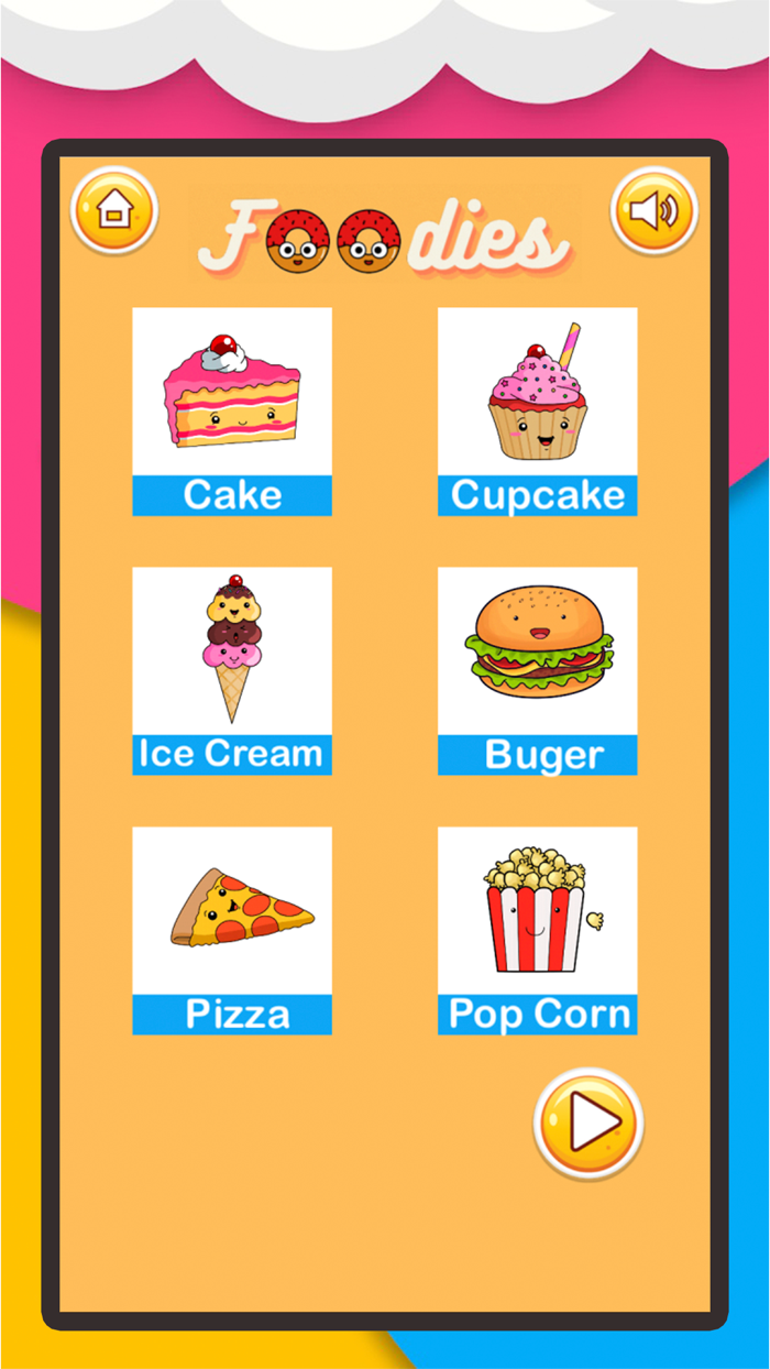 Foodies  Draw Food and Drinks