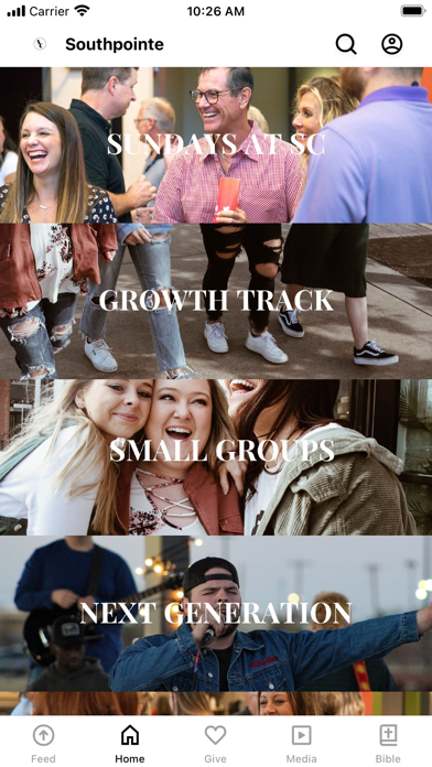 Southpointe Church Screenshot