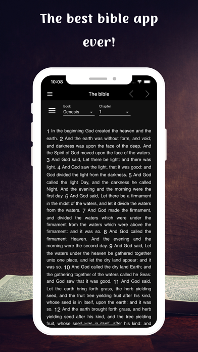 The Bible Online Screenshot