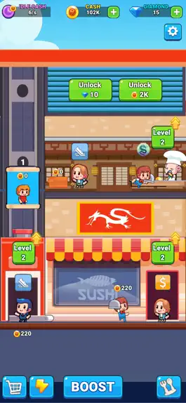 Game screenshot Idle Sushi Empire mod apk