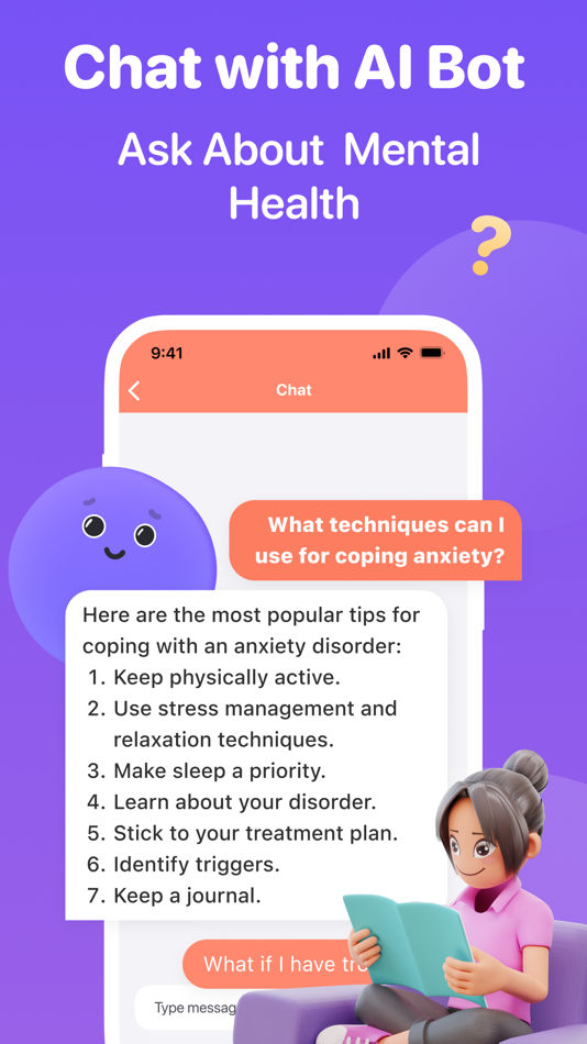 #3. Blobs - Mental Health (iOS) Podle: Mental-health, self-care Apps