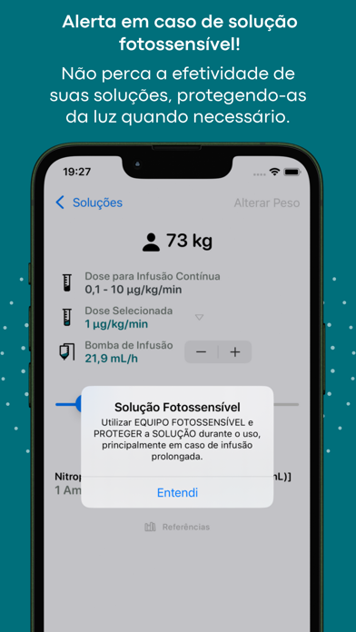 Infusão Certa Screenshot