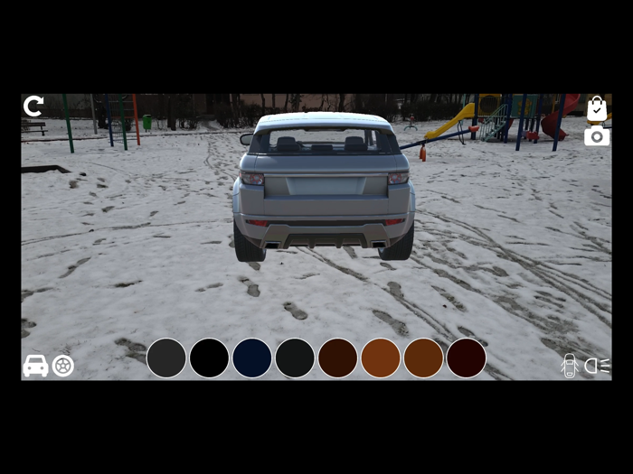 AR Car Showcase Sample