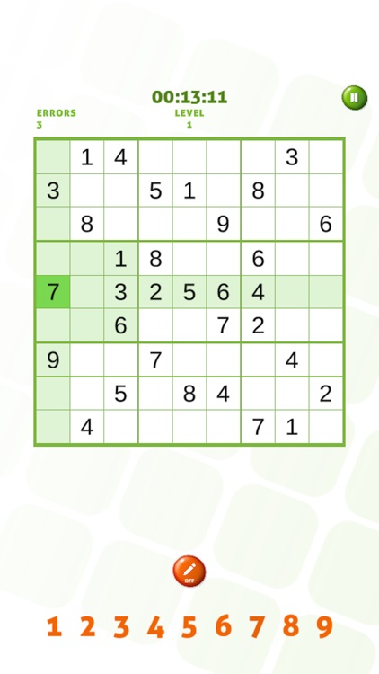 Sudoku game Adventure
