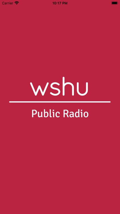 WSHU Public Radio App