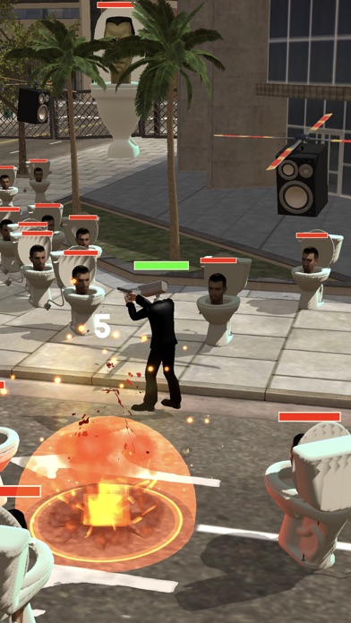 Invasion War in Skibidi City Screenshot