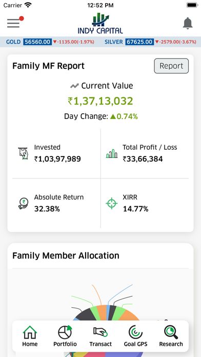 Pratibha Wealth Screenshot