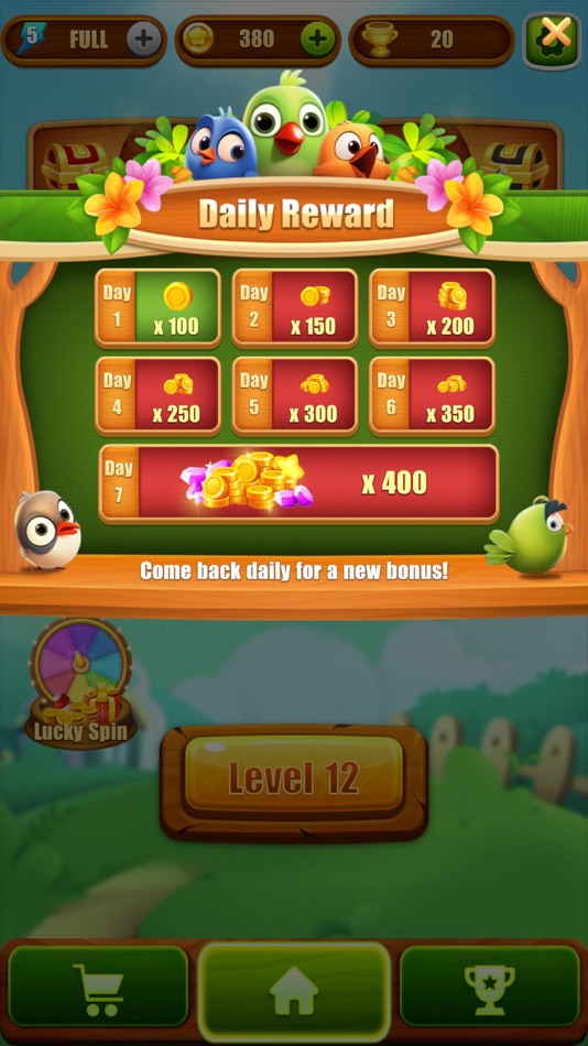 #6. Cloud Bird Match 2 (iOS) 由: Phong Dinh