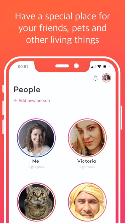 Glimpse: Save memories