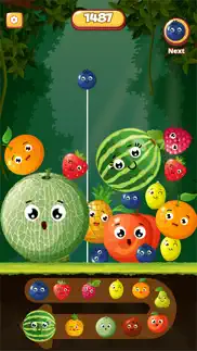 suika ~ watermelon game iphone screenshot 1