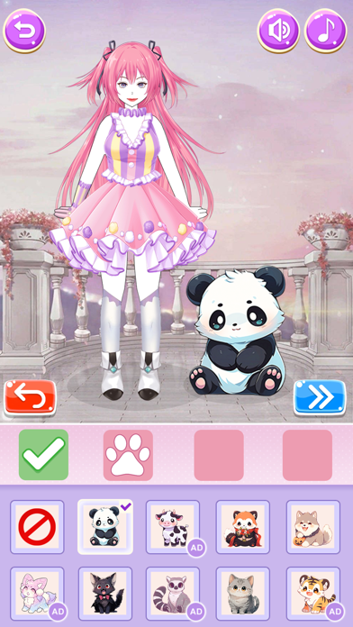 Anime Fashion: Dress Up Games Screenshot