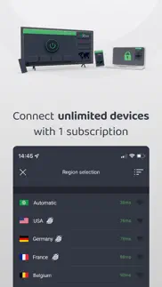 vpn by private internet access iphone screenshot 1