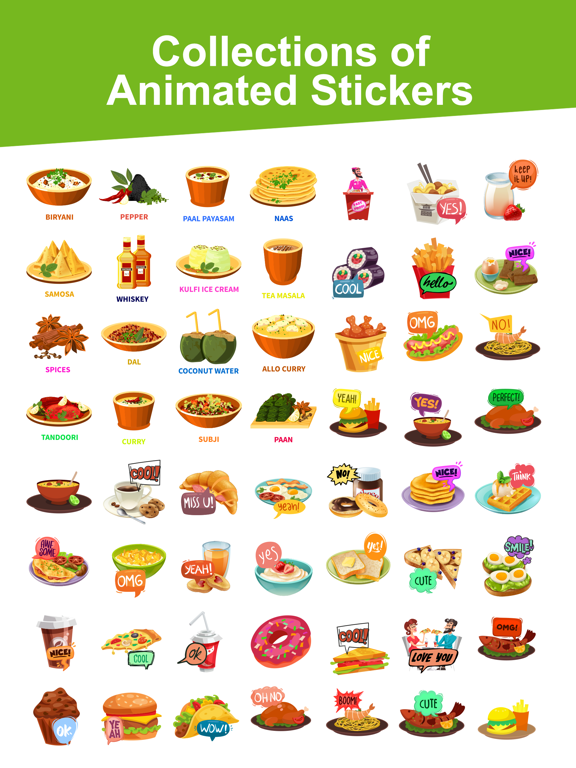 Screenshot #6 pour Fancy Food Animated Emojis