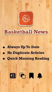 basketball news & scores iphone screenshot 1