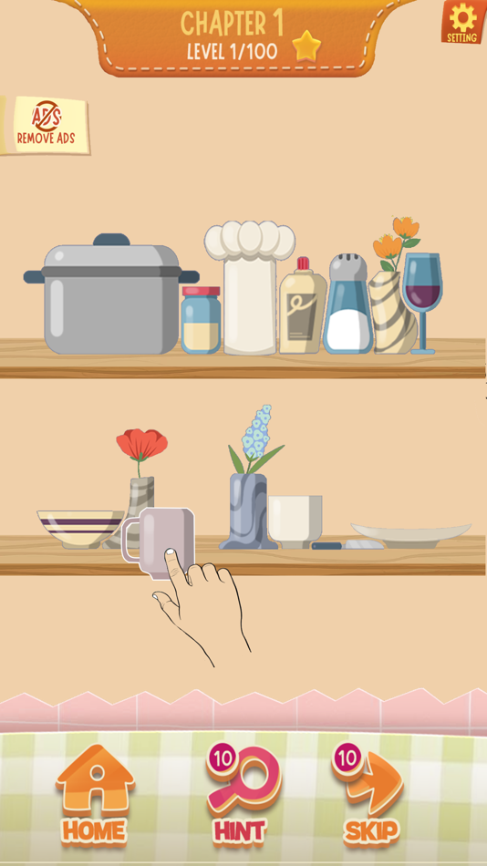 #4. Make It Perfect 1 (iOS) 由: Thinh Nguyen Dyc