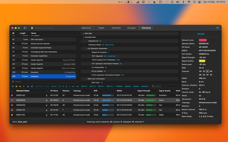 S4N: WiFi Analyzer & Scanner Screenshot