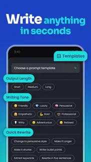 ai writer: email & ai-keyboard iphone screenshot 2