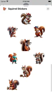 How to cancel & delete squirrel stickers 3
