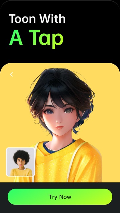 ToonStory - Cartoon Avatar Screenshot