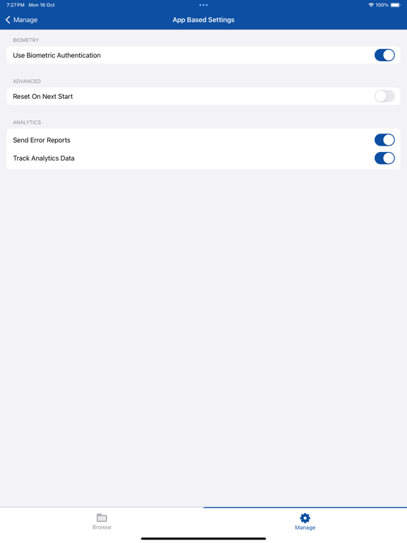 Xerox DocuShare iPad screenshot 10 - Productivity app