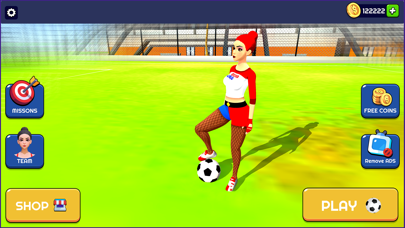 Women's Football Game Screenshot