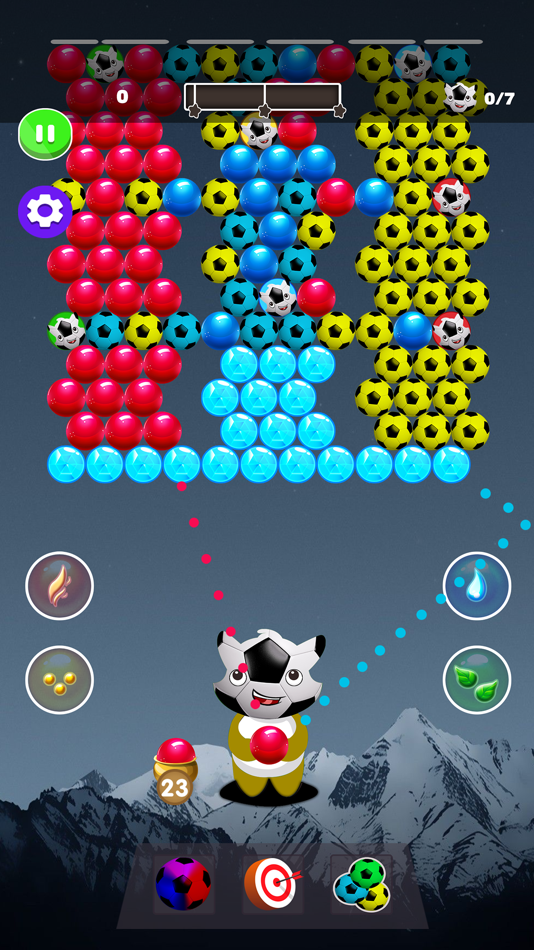 #2. Bubble Shooter Game Legend (iOS) 由: Muhammad Waseem Afzal