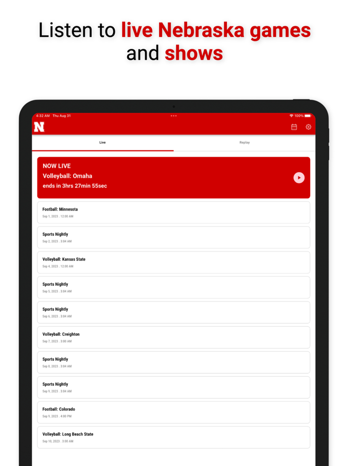 Official Nebraska Huskers