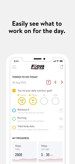 Game screenshot Focus Fitness Club apk