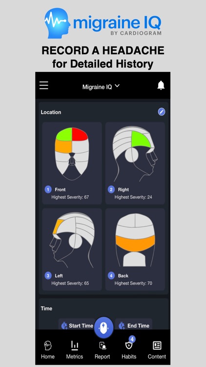 Cardiogram: HeartIQ MigraineIQ screenshot-3