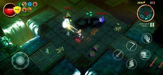 Screenshot of Skeletal Avenger