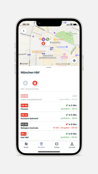 MVG Deutschland Screenshot