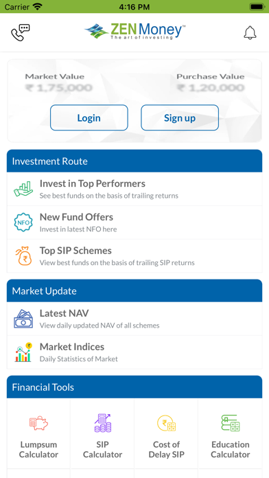 Zen Money Mutual Screenshot