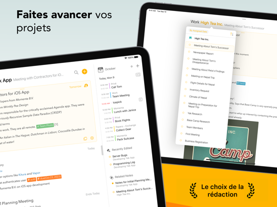 Screenshot #6 pour Agenda: Notes plus calendrier