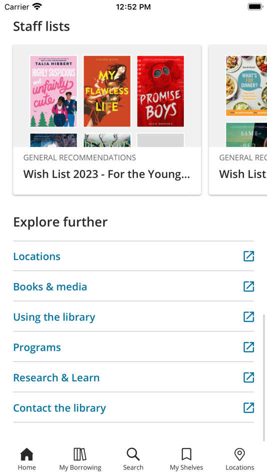 #2. Mississauga Library (iOS) 由: The Corporation of the City of Mississauga