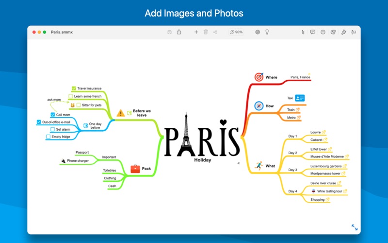 SimpleMind − Mind Mapping Screenshot