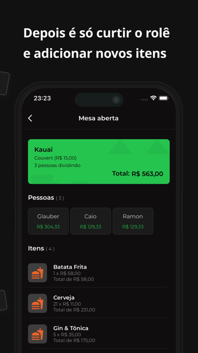 Divide Aí, Bill Screenshot