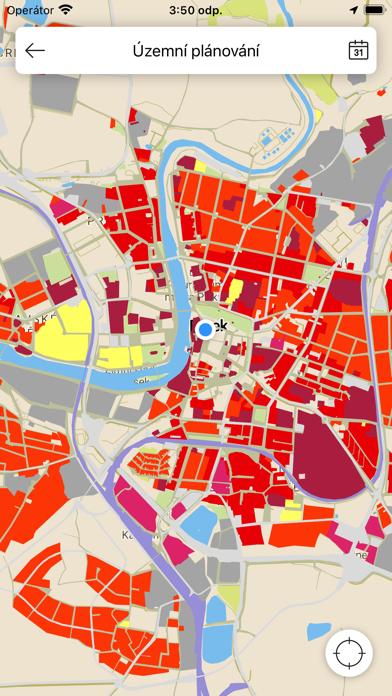 Můj Písek - mapy Screenshot