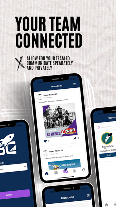 Booster Club Network Screenshot