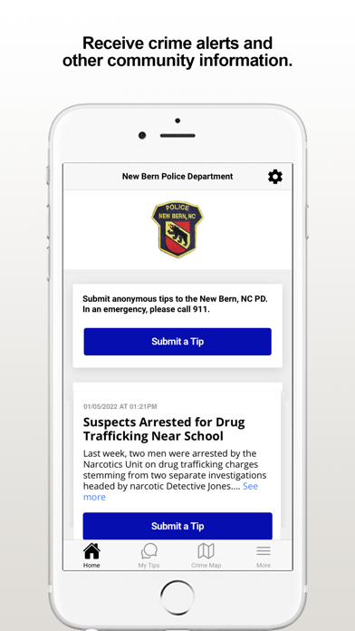 New Bern PD Screenshot