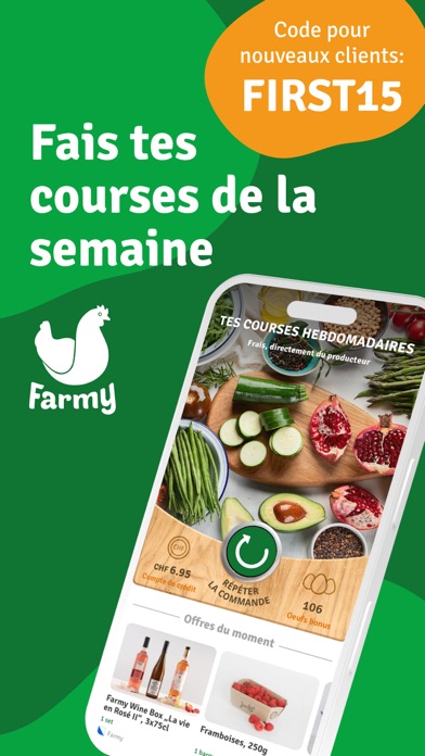 Screenshot #1 pour Farmy : marché local  en ligne