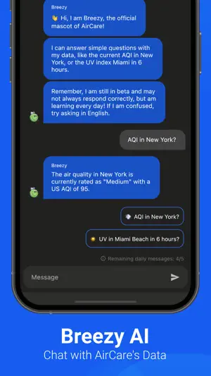 Air Quality & Pollen - AirCare screenshot 4