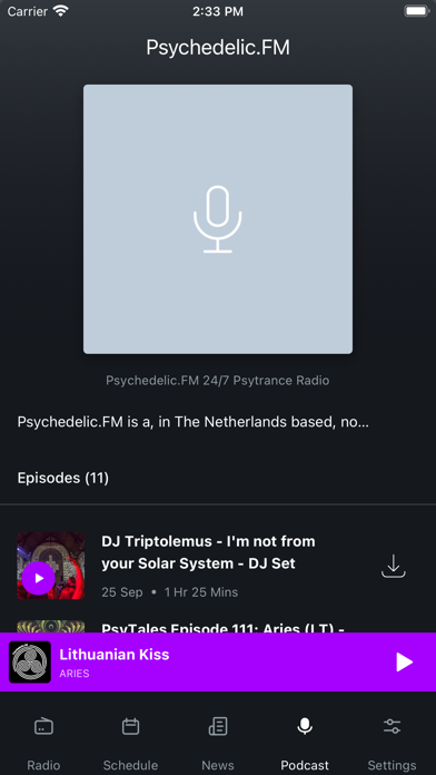 Psychedelic.FM Screenshot