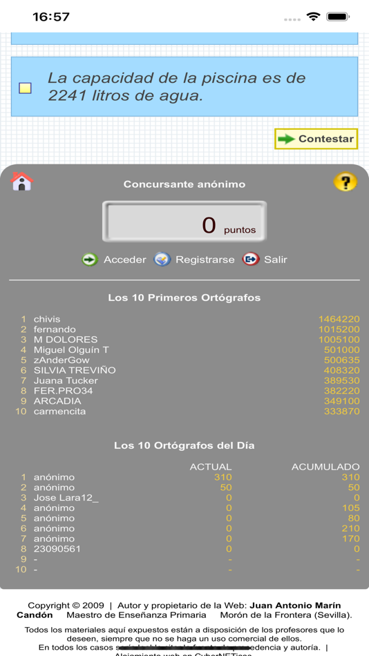 #7. Concurso de Ortografía (iOS) 由: Juan Antonio Marin Candon