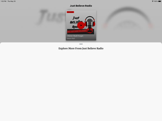 Screenshot #6 pour Just Believe Radio