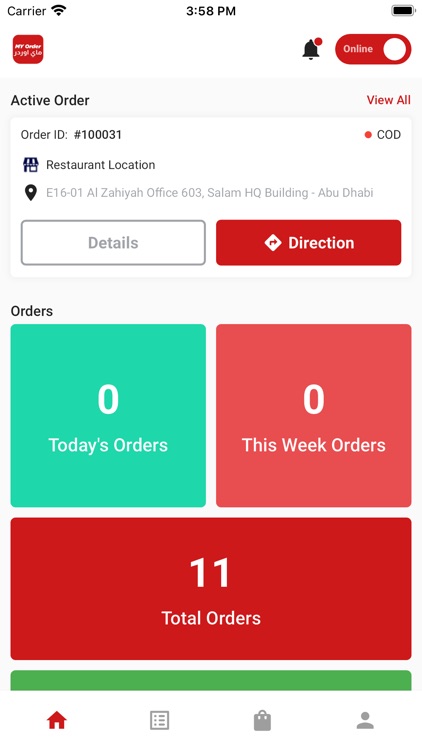 my-order-Delivery