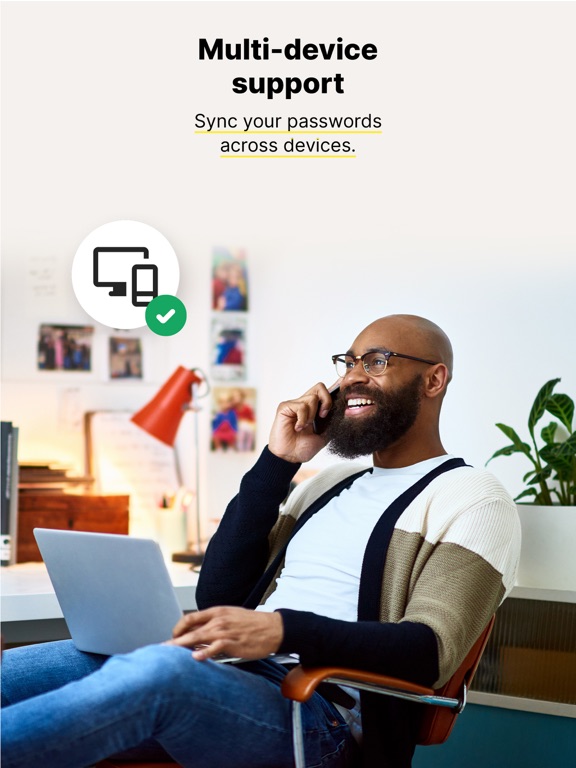 Norton Password Manager iPad app afbeelding 4