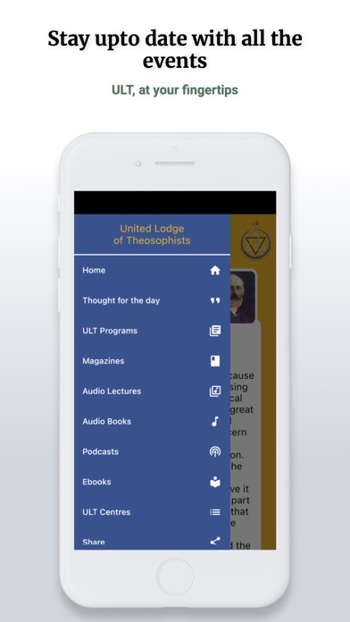United Lodge of Theosophists Screenshot