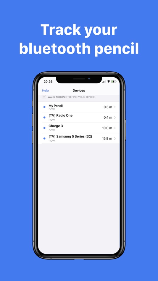 #2. Find My Bluetooth Pencil (iOS) 由: Ilya Koryakin