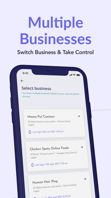 Noja - Sales & Customers Screenshot