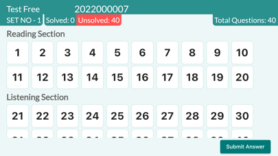 UKLC UBT TEST Screenshot